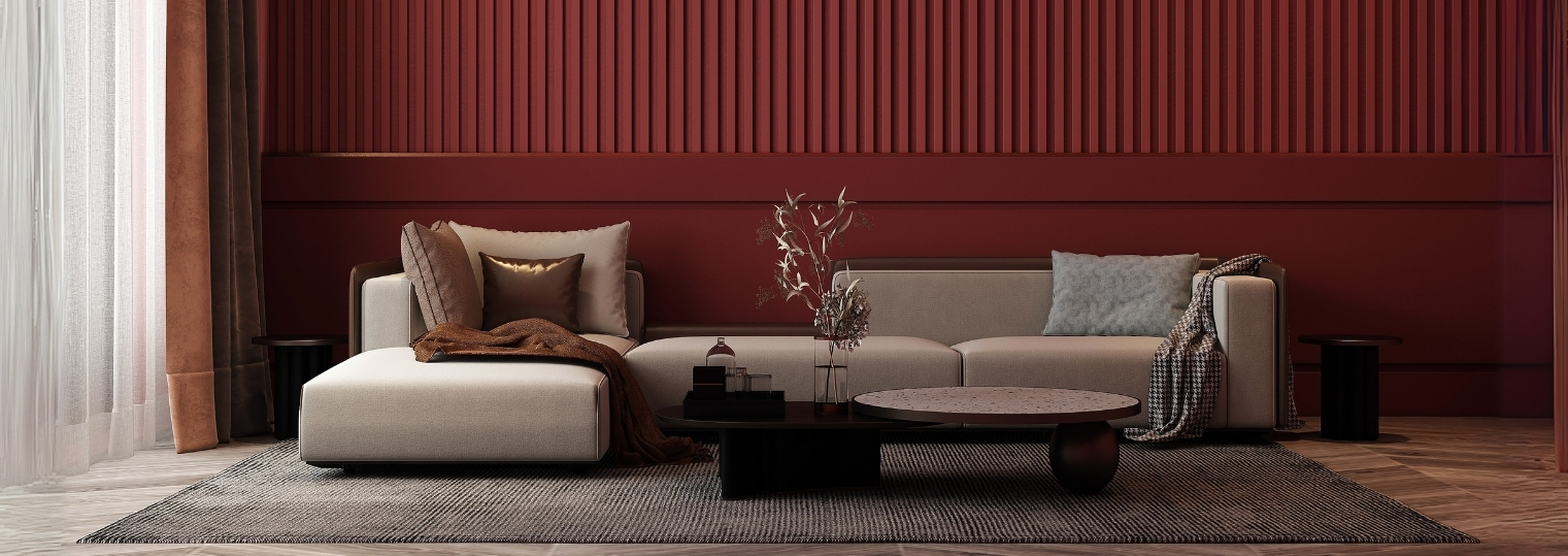 Dinding Aksen Dilakukan dengan Benar: Kekuatan Wallpaper Satu Pernyataan