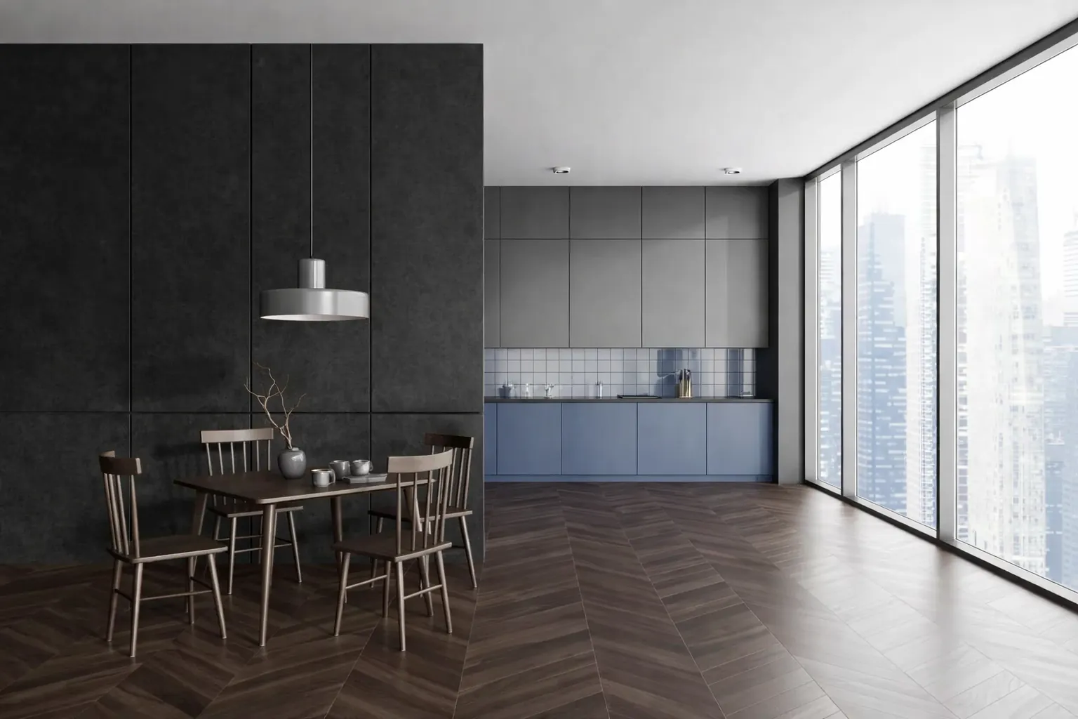 7 Aturan Pakar Partisi Aula dan Dapur yang Dipatuhi Desainer